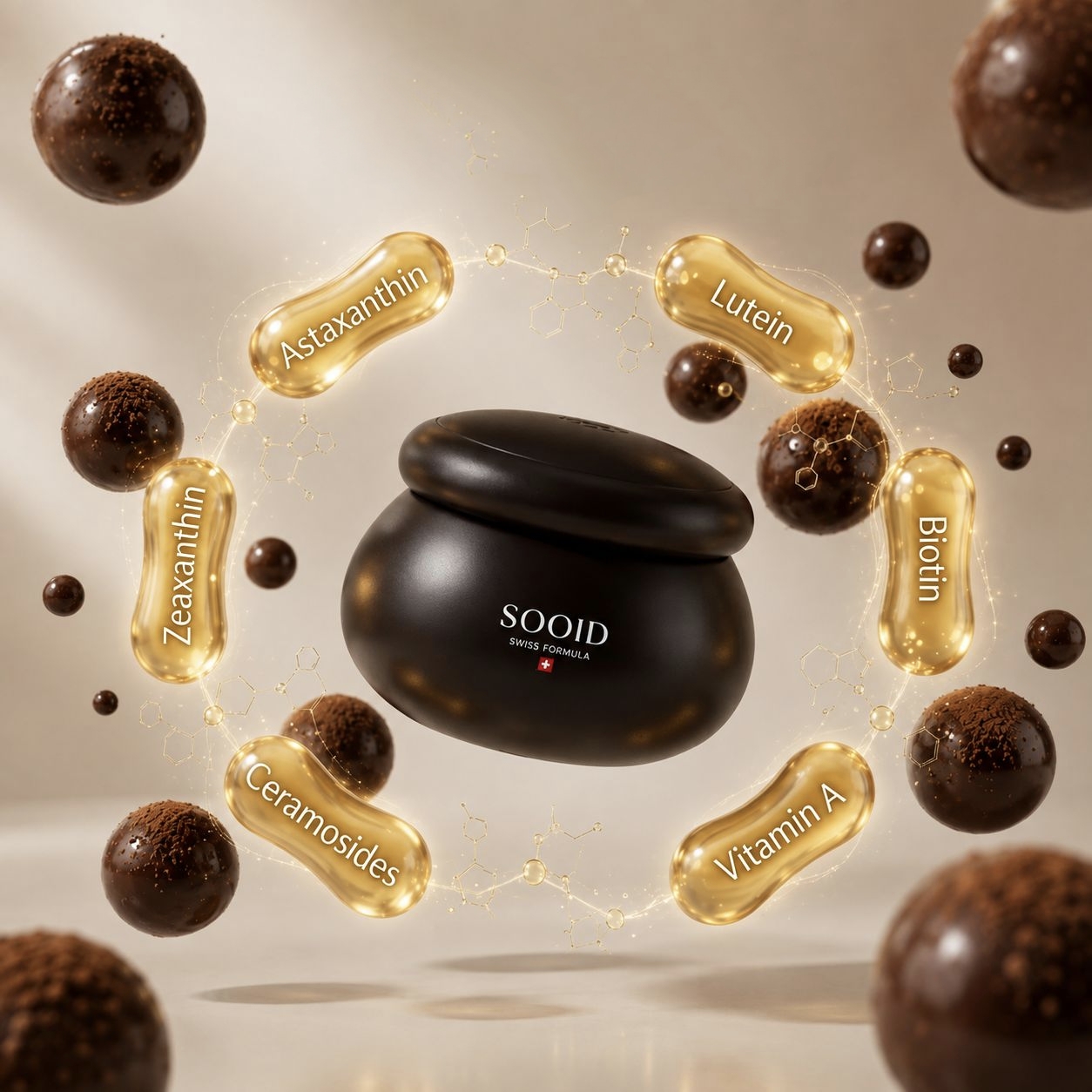 SOOID capsules with the six active ingredients